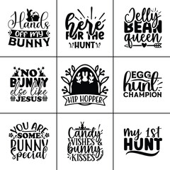 Fototapeta premium Easter svg design bundle, Happy Easter svg design