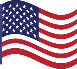 Fototapeta premium American Flag Vector