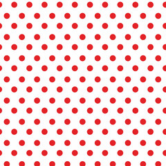 white background with well distributed red dots
