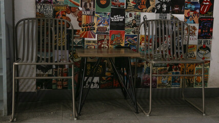 designed restaurant in antique old building