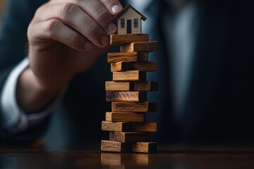 Unstable housing market and real estate risk 