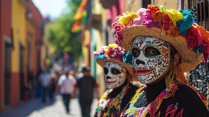 Obraz premium Traditional Mexican Architecture San Miguel de Allende