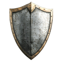 Weathered Medieval Shield Strong Protection Ancient Relic