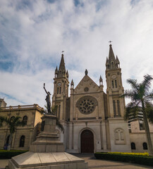 Obraz premium La Recoleta Church in France Square, Lima - Peru