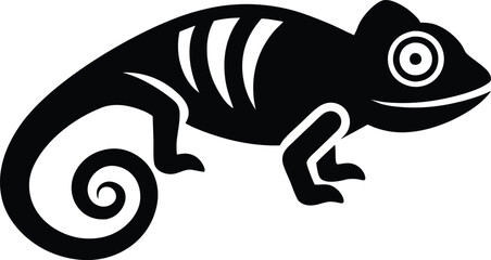 chameleon vector icon