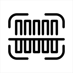 Barcode From Delivery and Logistics Sets