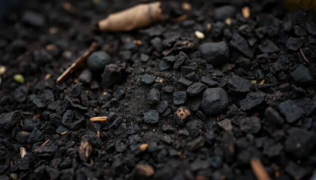 Soil composition analysis agricultural field macro photography natural environment ground level soil health insights