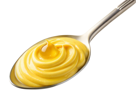 Savoring saffron aioli tasting experience culinary kitchen food photography gourmet setting, isolated on white or transparent background