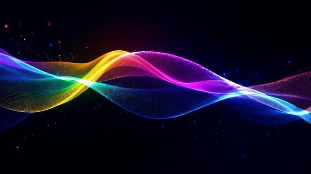 different colors violet indigo purple fuchsia magenta pink abstract background. Color gradient. Line wave. Bright light glow glitter shine neon metallic.Noise grain mesh generated by ai