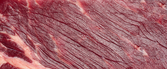 Raw beef meat texture, full frame