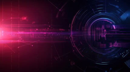 Fototapeta premium High tech background template design.