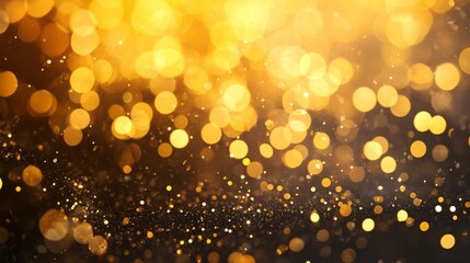Obraz premium Abstract Golden Lights Background Usage