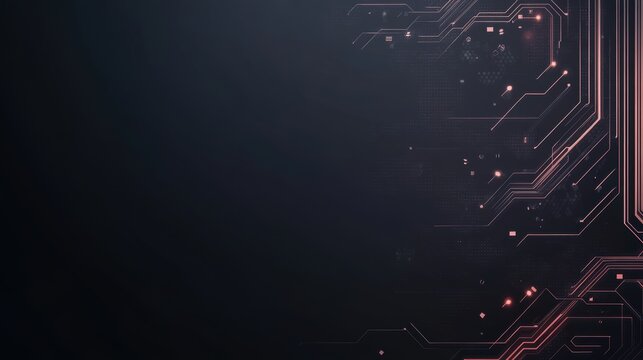 High tech background template design.