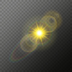 Sun glare, sunlight, glare, солнечный блик