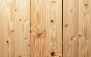 Fototapeta premium Natural Pine Wood Paneling Texture Background