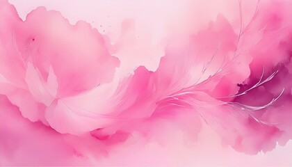 Fototapeta premium soft pink watercolor texture with gentle hues