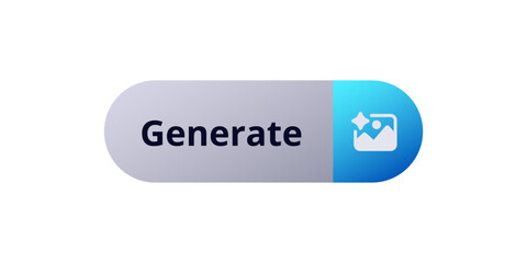 This is a modern button that has been thoughtfully designed for generating images quickly and efficiently