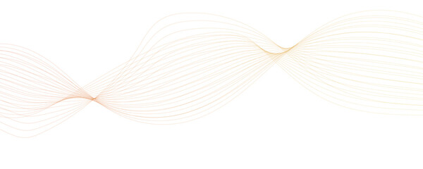 illustration of an abstract luxury lines background. Abstract vector background with yellow wavy lines. wave background  Digital frequency. Elegant abstract smooth swoosh speed yellow wave modern 