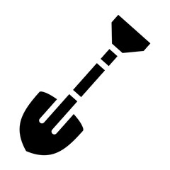 Shovel icon vector pixel perfect