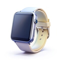 wrist smart watch mockup background white