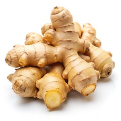 ginger isolated on white background