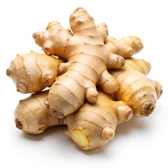 ginger isolated on white background