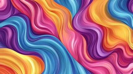 Obraz premium Abstract colorful fluid art background