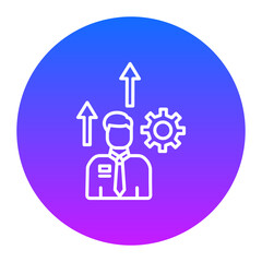 Competitive Worker Icon