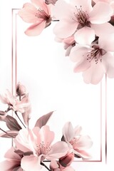 Obraz premium Beautiful background of cherry blossom flower at full blooming in Spring.