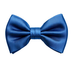 Elegant Blue Bow Tie Classic Mens Fashion Accessory
