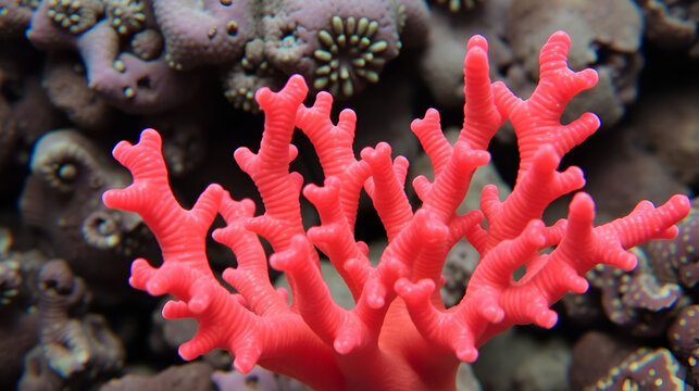 Red Coral, a genus of marine corals, Corallium; distinguished by its red or pink-orange skeleton; in some cultures it is believed to protect against malevolent forces.
