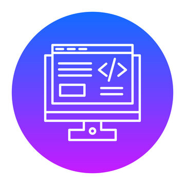 Frontend Development Icon