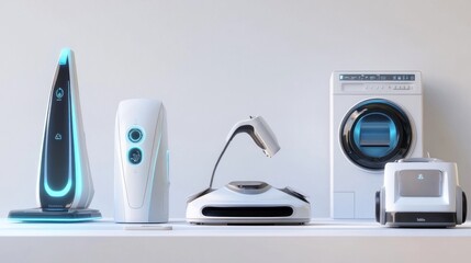 Futuristic smart home appliances