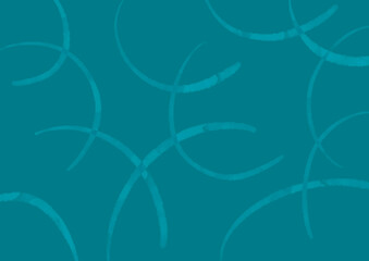 Arrière-plan avec courbe sur fond bleu aquarelle 