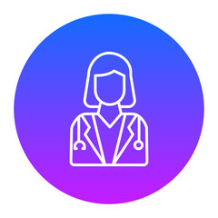 Female Doctor Icon