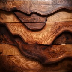 transforming spaces with the allure of captivating wooden textures