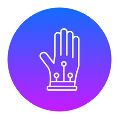 Obraz premium Wired Gloves Icon