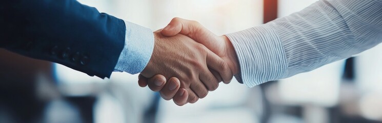 A handshake symbolizes a strong partnership and mutual agreement, representing trust, collaboration, and the importance of effective communication for successful outcomes and lasting relationships