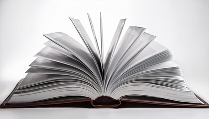 Fototapeta premium books white background