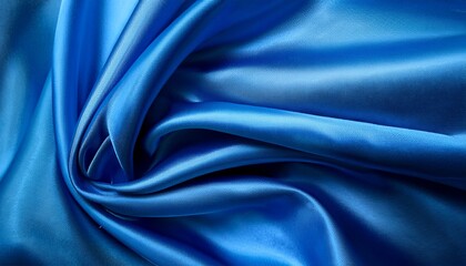 Fototapeta premium smooth elegant blue silk or satin texture can use as background