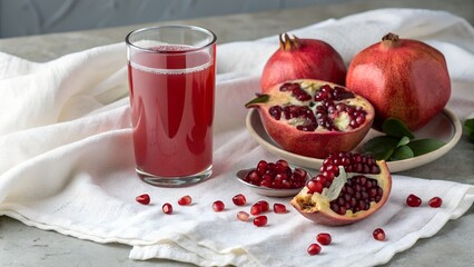 pomegranate juice and pomegranate