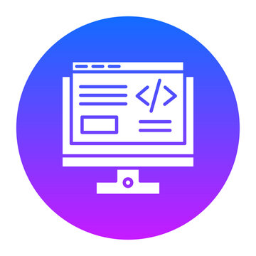 Frontend Development Icon