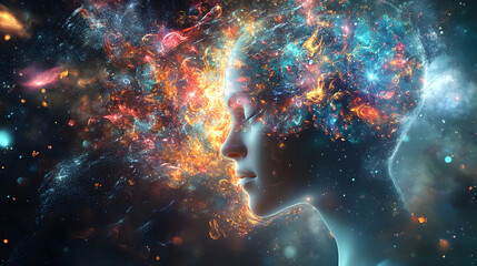 A digital AI that reads the subconscious mind and generates interactive visualizations of thoughts, creating vivid, surreal representations of emotions.