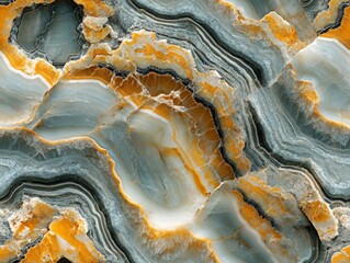 Obraz premium Seamless Pattern - Abstract art created by nature featuring bands of varied mineral tones.