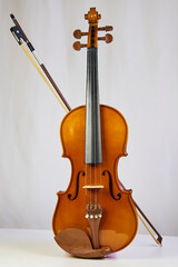 Fototapeta premium Beautiful Violin, string musical instrument, used for the interpretation of classical and modern music