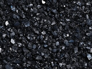 Seamless Pattern - Close-up of asphalt pavement reveals texture and composition of road surface.