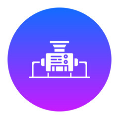 Obraz premium Crusher Icon