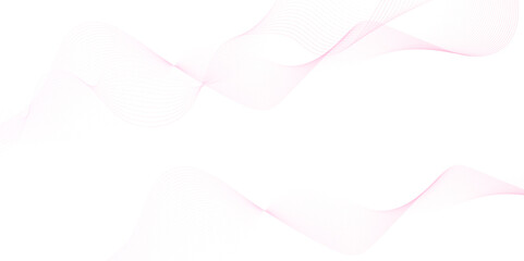 pink wave curve lines banner background design. Abstract soft wave lines dynamic flowing pink light isolated background. Vector Illustration of the pink pattern of lines. Black stripes on white .