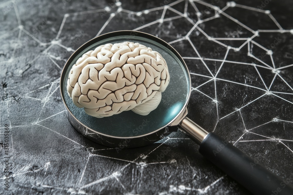 Poster Exploring transparency and oversight in artificial intelligence through a magnified brain and network design
