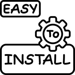 Easy Installation Icon